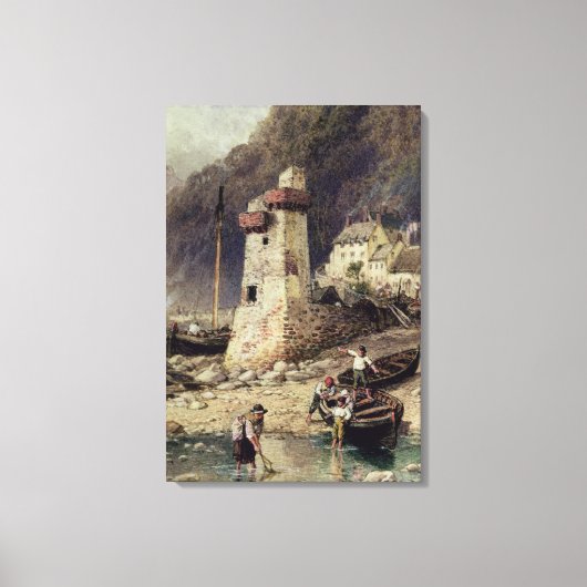 Toile Lynmouth, Devonshire (Recto)