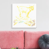 Toile Lynx (Insitu(Salon))