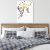 Toile Lynx européenne (Insitu(Chambre))