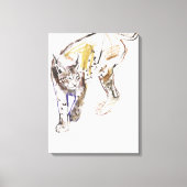 Toile Lynx européenne (Recto)