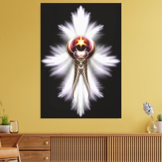 Toile Lypidian II Fractal Art Enveloppé Canvas Imprimer (Insitu(Salon))