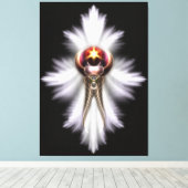 Toile Lypidian II Fractal Art Enveloppé Canvas Imprimer (Insitu (Plancher de Bois))