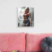 Toile Lyra, fille de la foudre (Insitu(Salon))