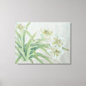 Toile Lys blanc (Recto)
