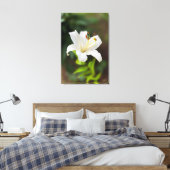 Toile Lys blanc crépusculaire (Insitu(Chambre))