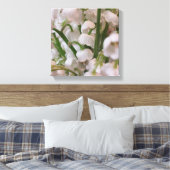Toile Lys de la Vallée Macro Flowers (Insitu(Chambre))