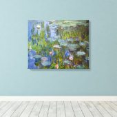 Toile Lys d'eau Claude Monet (Insitu (Plancher de Bois))