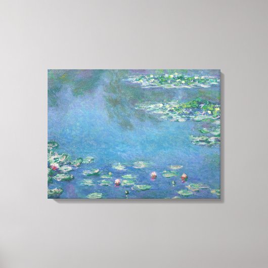 Toile Lys d'eau Claude Monet (Recto)