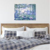 Toile Lys d'eau Claude Monet (Insitu(Chambre))