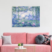Toile Lys d'eau Claude Monet (Insitu(Salon))