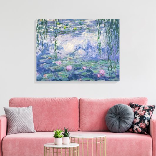 Toile Lys d'eau Claude Monet (Insitu(Salon))
