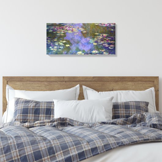 Toile Lys d'eau Claude Monet (Insitu(Chambre))