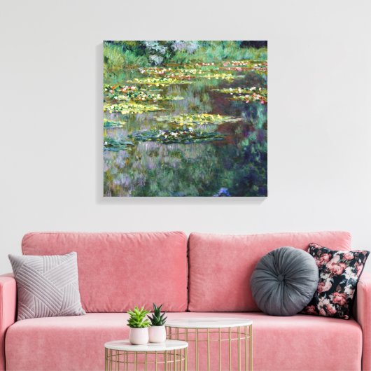 Toile Lys d'eau Claude Monet (Insitu(Salon))