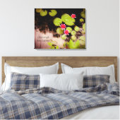 Toile Lys d'eau et étang de koi (Insitu(Chambre))