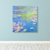 Toile Lys d'eau jaune Monet (Insitu (Plancher de Bois))
