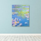 Toile Lys d'eau jaune Monet (Insitu (Plancher de Bois))