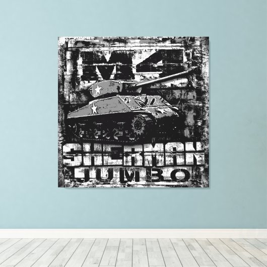 Toile M4 Sherman Jumbo (Insitu (Plancher de Bois))