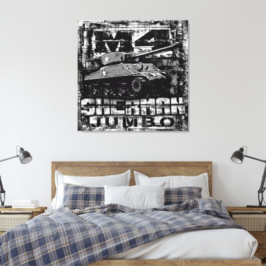 Toile M4 Sherman Jumbo (Insitu(Chambre))