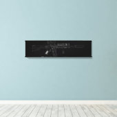 Toile M4 SOPMOD Noir (Insitu (Plancher de Bois))