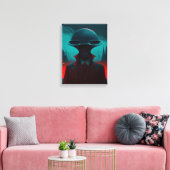 Toile M. Alien (Insitu(Salon))