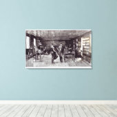 Toile M. Edison, L'Éminent Électricien (Insitu (Plancher de Bois))