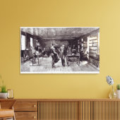 Toile M. Edison, L'Éminent Électricien (Insitu(Salon))