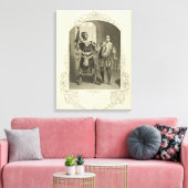 Toile M. G. V. Brooke en tant qu'Othello et James Bennet (Insitu(Salon))