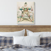Toile M. Grimaldi en clown (Insitu(Chambre))