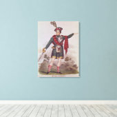 Toile M. Macready dans le rôle de Rob Roy Macgregor (Insitu (Plancher de Bois))