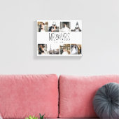 Toile M. & Mme Huit Photo Monogramme Lettré À La Main (Insitu(Salon))