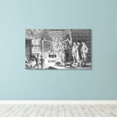 Toile M. Samuel Johnson, Ph. D., Introduction à une régi (Insitu (Plancher de Bois))