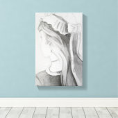 Toile Ma femme et ma belle-mère illusion optique (Insitu (Plancher de Bois))