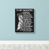 Toile Ma fille (Insitu (Plancher de Bois))