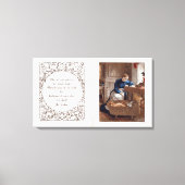 Toile Ma mère, un poème d'Ann Taylor (Recto)