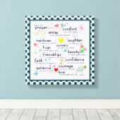 Toile Ma Prière Pour Vous (Insitu (Plancher de Bois))