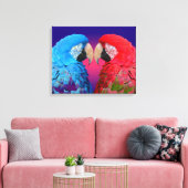 Toile Macao ou perroquet coloré clair (Insitu(Salon))