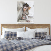 Toile Macaque singe (Insitu(Chambre))