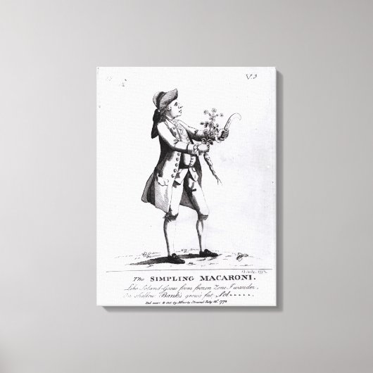 Toile Macaroni, le plus implacable (Recto)