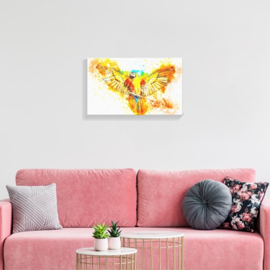 Toile Macaw (Insitu(Salon))