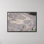 Toile Macaw Petroglyph (Recto)