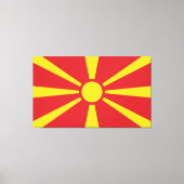 Toile Macédoine du Nord (Recto)