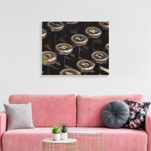 Toile Machine à écrire (Insitu(Salon))