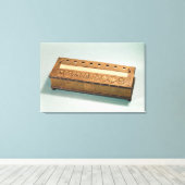 Toile Machine de calcul inventée par Blaise Pascal (Insitu (Plancher de Bois))