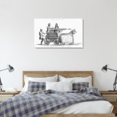 Toile Machine de guerre romaine pour tirer des javelins (Insitu(Chambre))