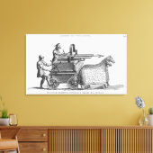 Toile Machine de guerre romaine pour tirer des javelins (Insitu(Salon))