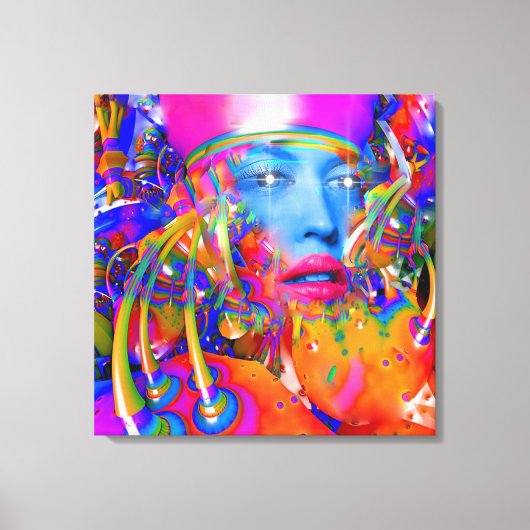 Toile Machine Organique (Recto)