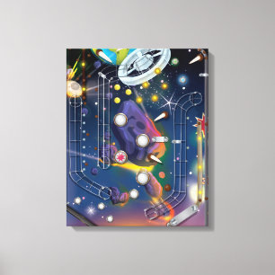 Toile Machine Super Space Pinball