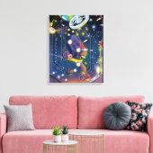 Toile Machine Super Space Pinball (Insitu(Salon))