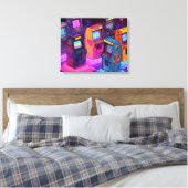 Toile Machines de jeux vidéo rétro (Insitu(Chambre))