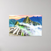 Toile Machu Picchu, Cuzco - Pérou (Recto)